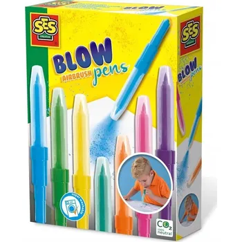 kreativní sada Kreativní sada SES Creative Blow Airbrush Pens 00275