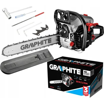 Motorová pila Benzínová řetězová pila 2 kW (2.7 k), vodící lišta 18" Graphite 58G9