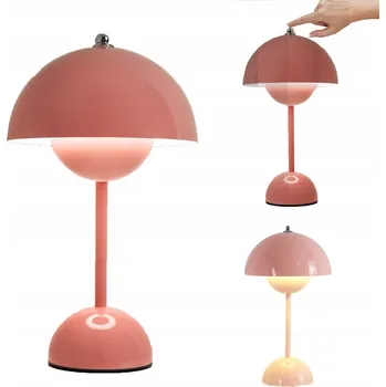Lampička BEZDRÁTOVÁ LED STOLNÍ LAMPA NOČNÍ LAMPA 3 BARVY PŘENOSNÁ