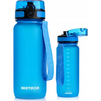 Láhev Lahev Na Pití na nápoje s filtrem METEOR 650 ml Tritan Modrý Vzduchotěsný Sportovní
