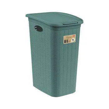 Podlahový mycí stroj Koš na prádlo Elegance 36 l, zelenošedý