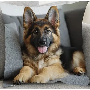 Polštář Polštář s náplní pejsek Německý ovčák