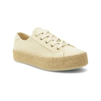 Dámské baleríny Espadrilky DeeZee WSK1576-01 Béžová 38