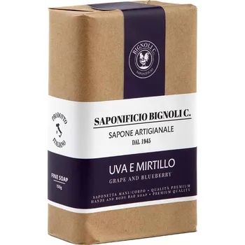 Mýdlo Saponificio Bignoli Carlo Uva e Mirtillo mýdlo 150 g