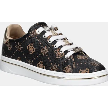 Pánská móda Tenisky Guess STASEY3 FLTSS3.FAL12.BLKBR hnědá 89X, EUR 41