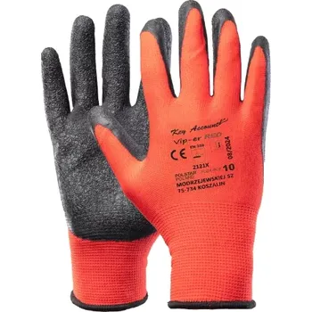 Pracovní oblečení Polstar VIP-ER RVRE rukavice Red/Black 6-11