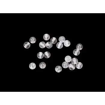 Hobby drát Minerální korálky Křišťál Ø 4mm Varianta: křišťál, Balení: 50 ks