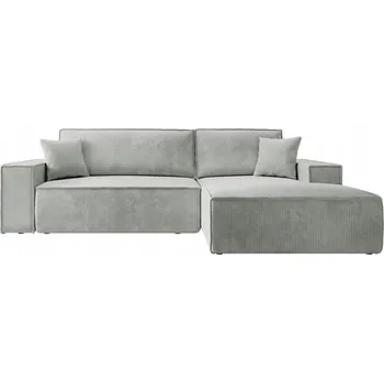 Sedací souprava Rohová Sedací Souprava Selsey šedý manšestr