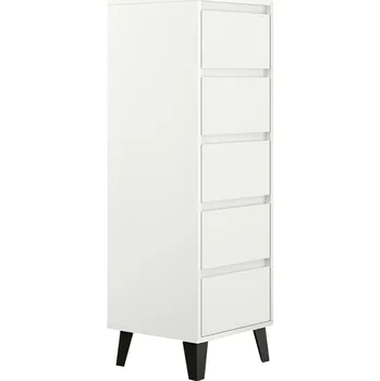 Komoda Komoda Kondela 40 x 38,8 x 120,4 cm bílá matná