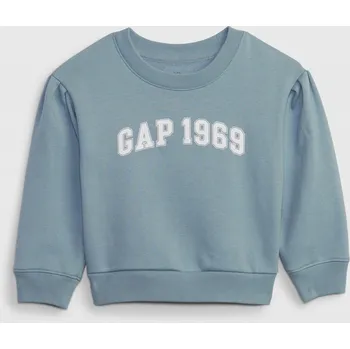 Chlapecká mikina Dětská bavlna dětská mikina GAP modrá, velikost 92