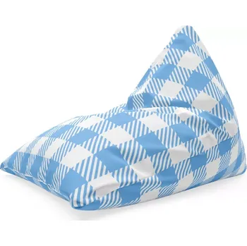 Sedací pytel Sablio Sedací vak Triangl Košilový vzor: 120 x 100 x 100 cm