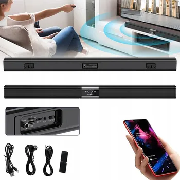 VÝKONNÝ SOUNDBAR BLUETOOTH REPRODUKTOR USB K TELEVIZI Bluetooth AUX SADA