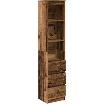 Komoda Komoda VidaXL 861668, 37,5 x 35 x 180 cm, dub přírodní