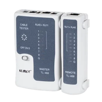 Tester kabelu KEMOT Tester síťových kabelů TL-468