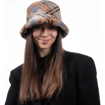 Klobouk Luxusní chlupatý bucket hat Philippa - Mayser Velikost: 55 cm (S)