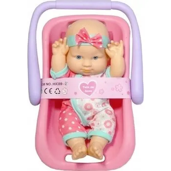 Panenka Panenka v nosiči - perfektní Hračka pro malé hlídače