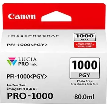 Canon CARTRIDGE PFI-1000PGY photo šedá pro ImagePROGRAF PRO-1000 (270 str.)