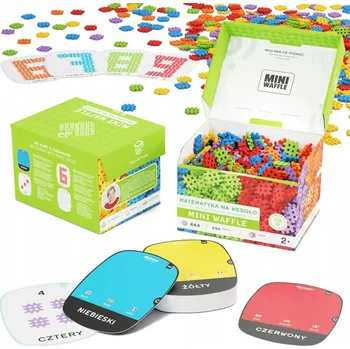 ostatní stavebnice MARIOINEX 906293 STAVEBNICE MINI VAFLE EDU MATEMATIKA HROU 444 KS