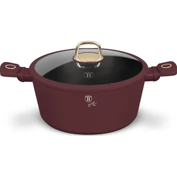 Hrnec BERLINGER HAUS - Hrnec a skleněná poklice 28cm Leonardo