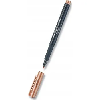 Permanentní popisovač Faber-Castell hnědý 1 ks