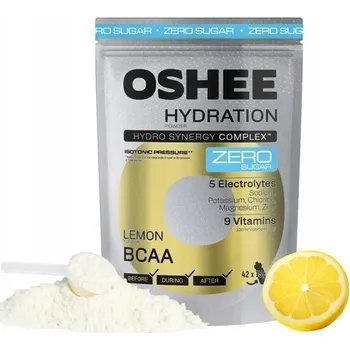 Aminokyselina Isotonic prášek Oshee Lemon BCAA 630 g bez cukru