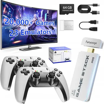 Herní konzole HERNÍ KONZOLE RETRO M15 PLUS HDMI 15 EMULÁTORŮ 20000 HER 2 OVLADAČE