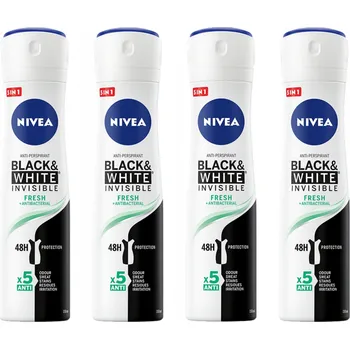 NIVEA Antiperspirant B&W Fresh 4* 150 Ml sprej