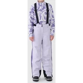Snowboardové kalhoty 4F Zateplené lyžařské kalhoty s laclem 4FJWAW25TFTRF0950 fialové