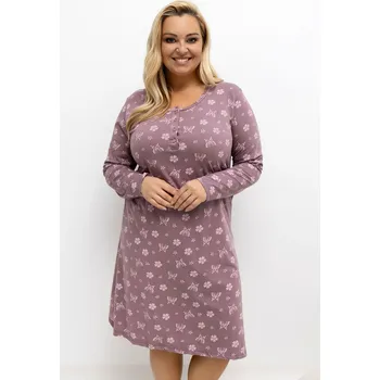 Noční košile Plus Size model 221200 Forever Pink 4XL
