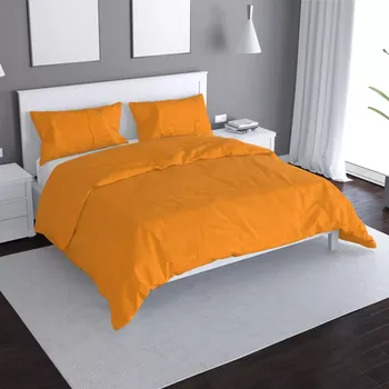 Povlečení Sablio Povlečení Oranžová - 140x220 / 90x70