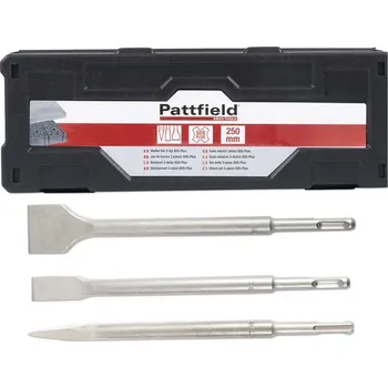 Sekáč Sada sekáčů SDS-Plus Pattfield 3díl.