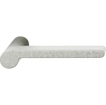 Stavební výplň FSB ASL 10 1021 samostatná dveřní klika Aluminium Pure, Pravé provedení