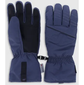Rukavice 4F pánské lyžařské rukavice s reliéfním logem 4FWAW25AFGLM166