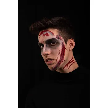 samolepka Samolepící samolepky na obličej – Rány