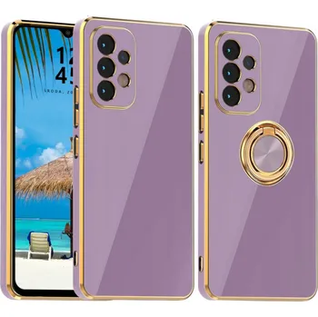 Pouzdro na mobilní telefon Zadní Kryt MBM pro Samsung Galaxy A23 fialový