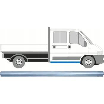 Posilovač řízení Opravná sada prahu pro Citroen Jumper 1994-2006 / Levá = Pravá (symetrická)