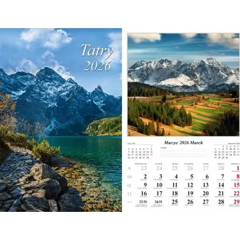 Kalendář Knižní kalendář 2026 A5, vícebarevný