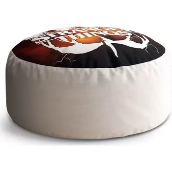 Taburet Sablio Taburet Circle Stranger Things Glow: 38x48 cm