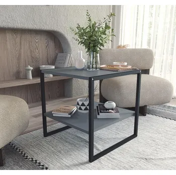 Konferenční stolek Konferenční stolek MAYER 50 antracit/černá