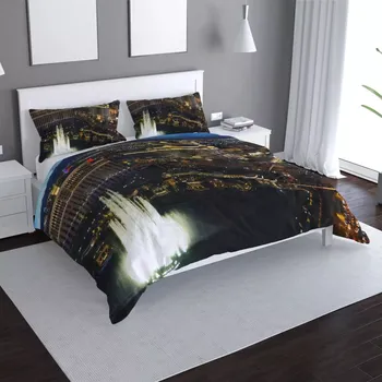 Povlečení Sablio Povlečení Las Vegas - 140x220 / 90x70