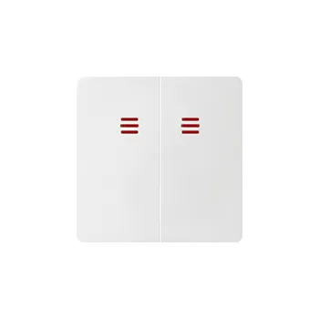 vypínač Kryt s průzorem k 75394-39, 75393-39, Simon 82 82025-30, bílá