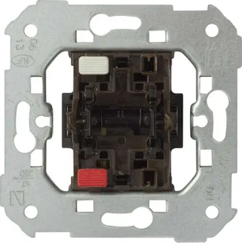 vypínač Vypínač jednopólový , řazení 1, 10 AX / 230 V~, bezšroubové svorky, Simon 82 75101-39