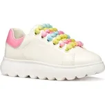 Geox Sneakersy J Puffypop Girl J55MRA 000BC C0406 D Bílá 39
