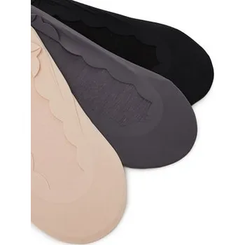 Pánské ponožky Kotníkové ponožky Nine West LA_NW_4WB_009_SS25 (3-PACK) BKACK/MIX Barevná 39_42