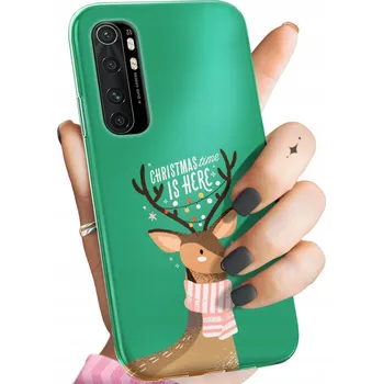 Pouzdro na mobilní telefon Zadní Kryt Hello Case pro Xiaomi Mi Note 10 Lite zelený