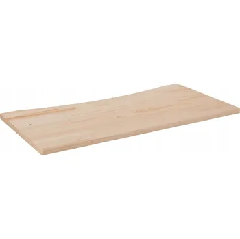 Konferenční stolek Deska, MDF deska, hnědá, 60 x 110 x 2,5 cm