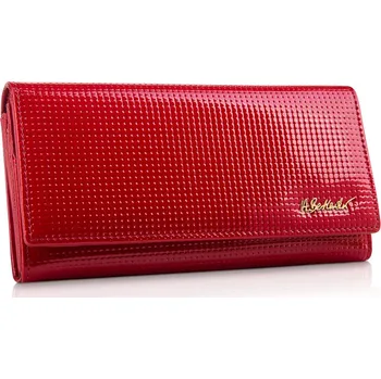 Peněženka Betlewski peněženka z pravé kůže červená BPD-DT-100 - dámská