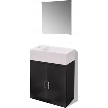 Koupelnový nábytek Koupelnová sada vidaXL, 3 kusy