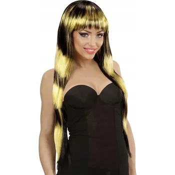 Karnevalová paruka Widmann paruka dlouhé blond vlasy s ofinou