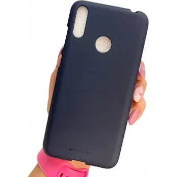 Pouzdro na mobilní telefon Zadní Kryt Mercury pro Huawei Y7 Pro 2019 modrý